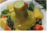 healthy food vegetables in olive oil