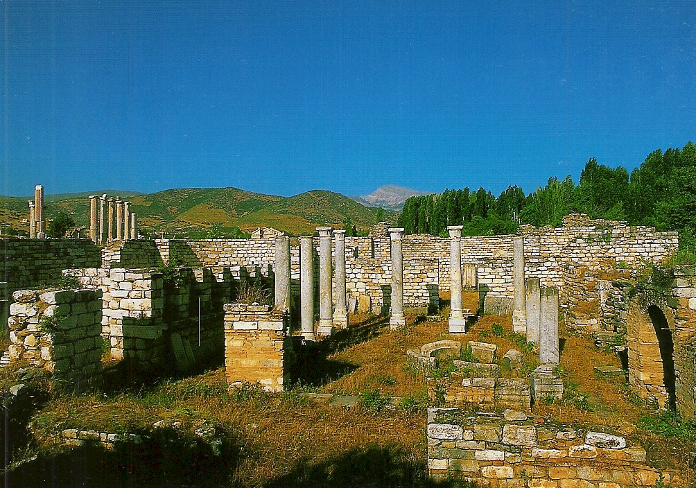 ancient palace of the bishop, Aphrodisias
