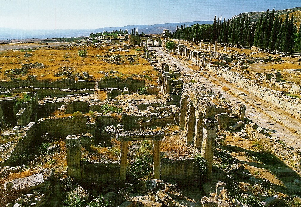 ancient roman and byzantine city hierapolis