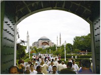 Each year, over one million visitors admire Saint Sophia, the ancient eighth wonder of the world