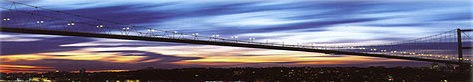 istanbul bosphorus bridge by night