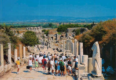 ephesus colonnade