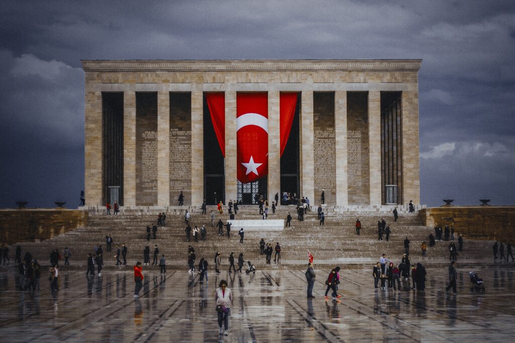 Mausoleum of Ataturk, Anitkabir, Ankara, Turkey