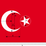 How to draw Turkish flag